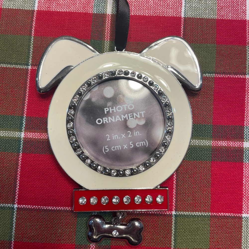 Dog Picture Frame Ornament